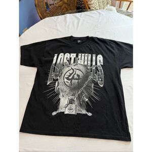 Lost Hills Head Chain Black Graphic T-Shirt Size XL